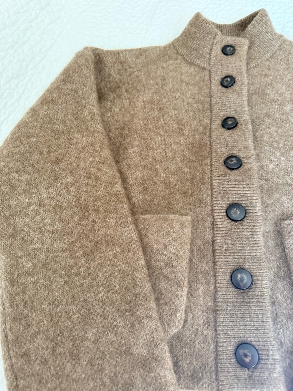 EUC - Sezane Thais jacket in Taupe - size M - Picture 7 of 16